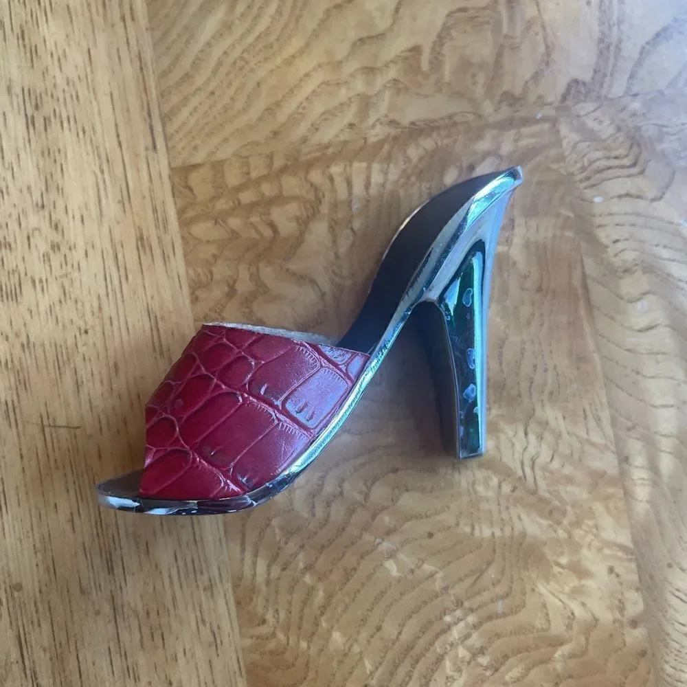 RED SNAKESKIN High Heel Bottle Opener!